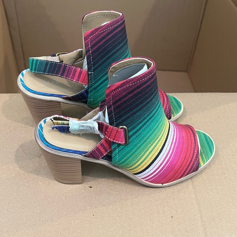 Very Volatile Serape Heels